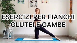 8 ESERCIZI PER FIANCHI, GLUTEI E GAMBE