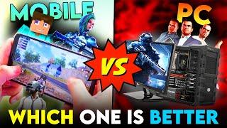 MOBILE Gaming Vs PC Gaming - Which One Is Better | IN HINDI #promoted