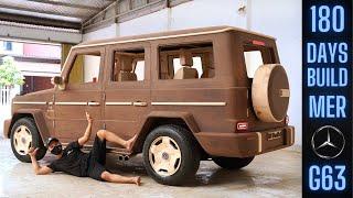 The Full Process of Dismantling a Classic Car to Build a New Mercedes G63