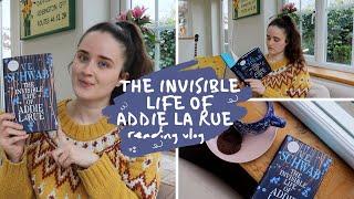 FINALLY READING THE INVISIBLE LIFE OF ADDIE LA RUE // reading vlog