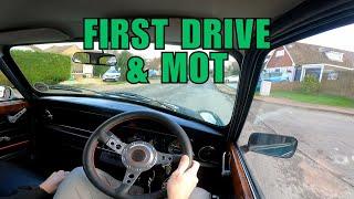 First Drive & MOT Test After 2 Year Restoration - Classic Mini Workshop Part. 94