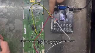 Teach You How To Modify VGH VGL Voltage of 6870C-0655B LG T-CON Board With DC ic SW50B3