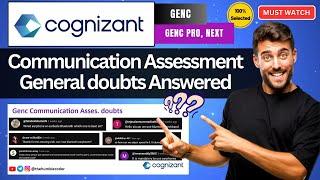 Most Common doubts about Cognizant Communication Assessment Test | Cognizant Genc Prepration 2025