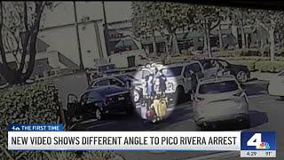 New video shows different angle of Pico Rivera arrest