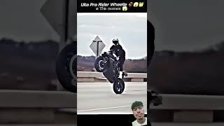 h2R vs BMWWheelie Stunt#rider#h2r#automobile#ninja#stun ... #automobile #zx10r #biker #stunt #gta