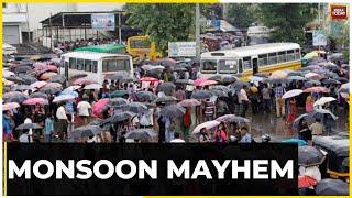 Monsoon Mayhem Hits Karnataka, Gujarat & Kerala, Schools & Colleges Closed In Mangaluru