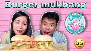 Miryenda mukbang with cool connection's Burger / Sweet Taste MiMay