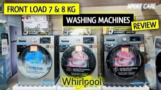 Whirlpool 7 & 8 Kg 5 Star Inverter Front Load Washing Machine Review100+ Tough Stains & Steam Tech