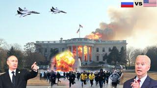 30 Seconds ago, the US presidential palace in Washington was bombarded by Russian MiG-29, Arma3