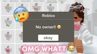 If ROBLOX has no owner.. 🫢