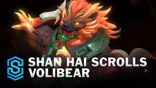 Shan Hai Scrolls Volibear Wild Rift Skin Spotlight