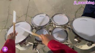 Tenor Drum Cam: Italo Henrique (C.K) - Banda Marcial Confederação do Equador 2024