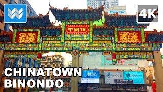 World's Oldest Chinatown - Binondo, Manila | Walking Tour | Philippines Travel Guide【4K】 