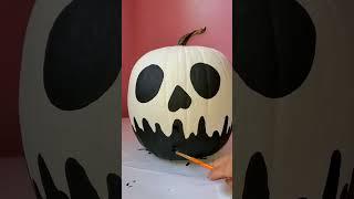 Painting Pumpkin  #shorts #pumpkin #halloween