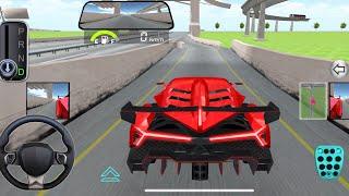 Brand New Red Color Car Is Ready For Parking - 3d Driving Class ( ios, android ) #gameplay #Cargame