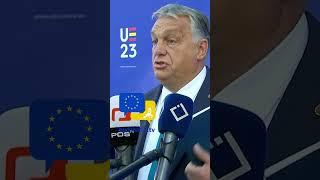 EU Never Discussed Strategic Consequences of Ukraine's Accession! Viktor Orbán #eudebates #orban