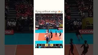 EPIC FLYING SCORE  #volleyball #voleybol #ball #balloon #sports #athlete #shorts #fyp #love