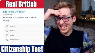 American Takes REAL British Citizenship Test | Evan Edinger