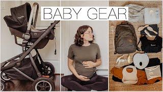 Minimalist Baby Gear Haul || Preparing For Our First Child