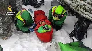 Rescatados dos senderistas en Capileira tras ser soprendidos por el temporal haciendo una ruta