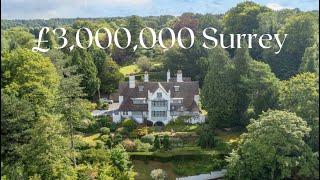 £3,000,000 Luxury historical home in Surrey. Damion Merry Luxury Property Partners.