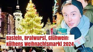 Weihnachtsmarkt 2024: Köthen feiert auf dem Marktplatz! 