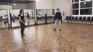 Fast Lindy Hop workshop with Katie and Fred