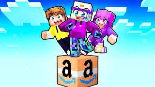 Surviving on ONE AMAZON Block in Minecraft!