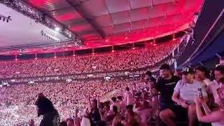 Great atmosphere from SG Eintracht Frankfurt.