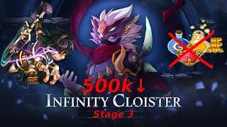 500k Sieghart - Infinity Cloister Stage 3 (no potions) - Grand Chase Classic