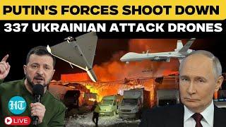 Russia Ukraine War Live | Ukraine launches ‘massive’ drone attack on Moscow | Putin | Zelensky