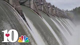 Douglas and Watauga dams releasing increased volumes of water