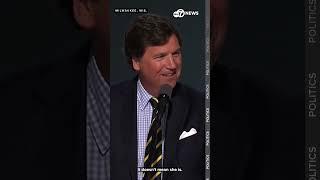 Tucker Carlson addresses the RNC, sharing his insights on presidential leadership.