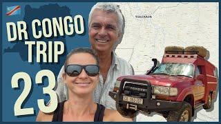 23 DRC Travel. Smuggler's Road. Part 2. Rural DRC. Congo Roads and Roadblocks.