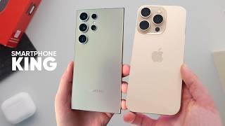 iPhone 16 Pro Max vs Samsung Galaxy S24 Ultra - Smartphone Of The Year?