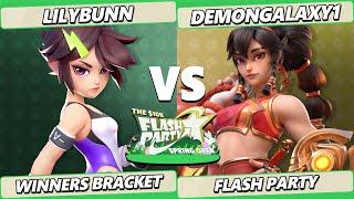 FPSO  - Lilybunn (Tina, Chilli) Vs. DEMONGALAXY1 (Tong) Flash Party Tournament