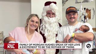 Husband and brothers speak out of young mother who died after delivering twins