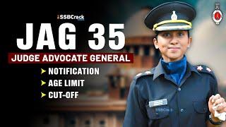 JAG 35 Notification | Judge Advocate General | Indian Army