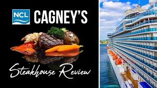 NCL Cagneys Steakhouse Review | Norwegian Cruise Line