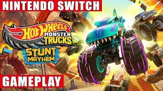 Hot Wheels Monster Trucks: Stunt Mayhem Nintendo Switch Gameplay