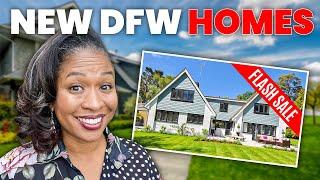 Dallas Fort Worth Homes ON SALE - New Home Builders are FREAKING OUT