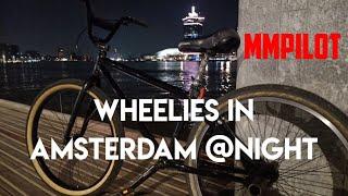 wheelie Wednesday on a Haro pistol 26" wheelie bike in Amsterdam Centre.