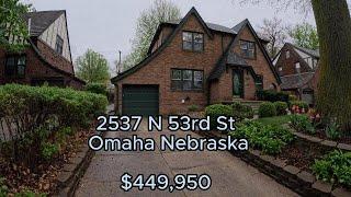 Home for sale Omaha Nebraska--2537 N 53rd St Omaha, NE 68104