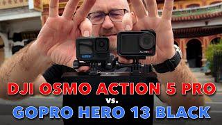 DJI Osmo Action 5 PRO vs. GoPro Hero 13 Black: Which action camera is better for me?