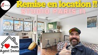  Studio Meublé avec Parking et Vue Dégagée à Paris 11 ! Une RARE Opportunité 