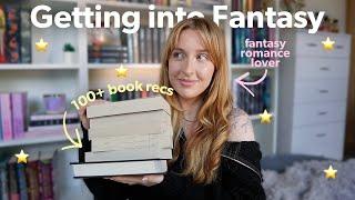 Getting into fantasy  Fantasy romance book recommendations