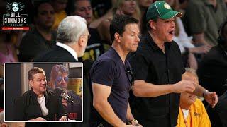 Phil Jackson Screamed at Matt Damon and Mark Wahlberg at a Celtics-Lakers Game