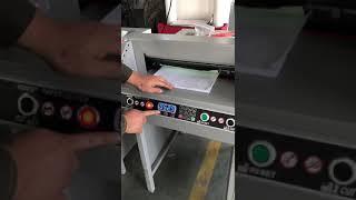 PRY-G450VS+ Cut Presion 0.5mm Automatic Electric A3 A4 Paper Cutting Machine