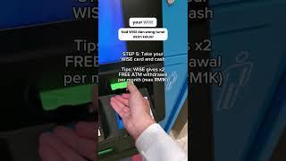 How to Use WISE card at the ATM and public transport ️ #wndytravels #WISEcard #travel #savingtips