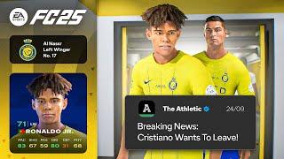 Cristiano Ronaldo Jr Planning His Next Transfer! - FC 25 My Player